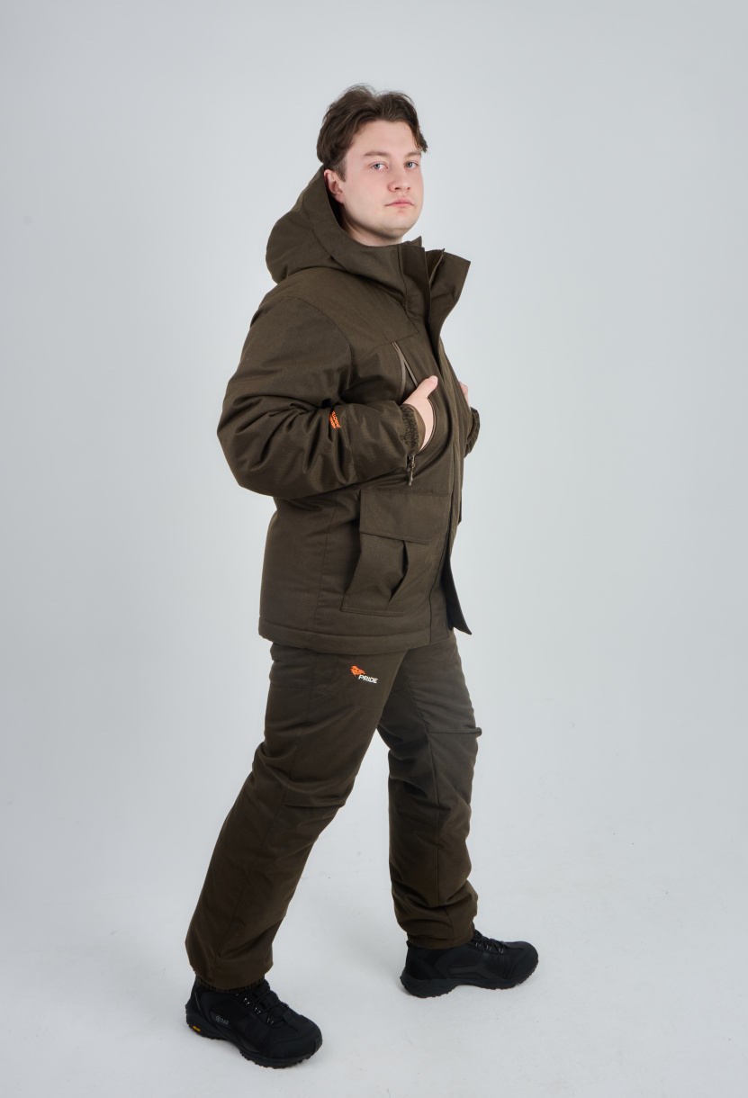 Выстрел костюм PRIDE, зимний -15, т.коричневый